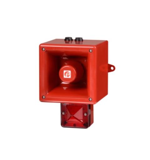 Combi AL112NX  24vDC [ red] 1:RED 120dB(A)/118(A) 5J IP66 45T 20-28vDC